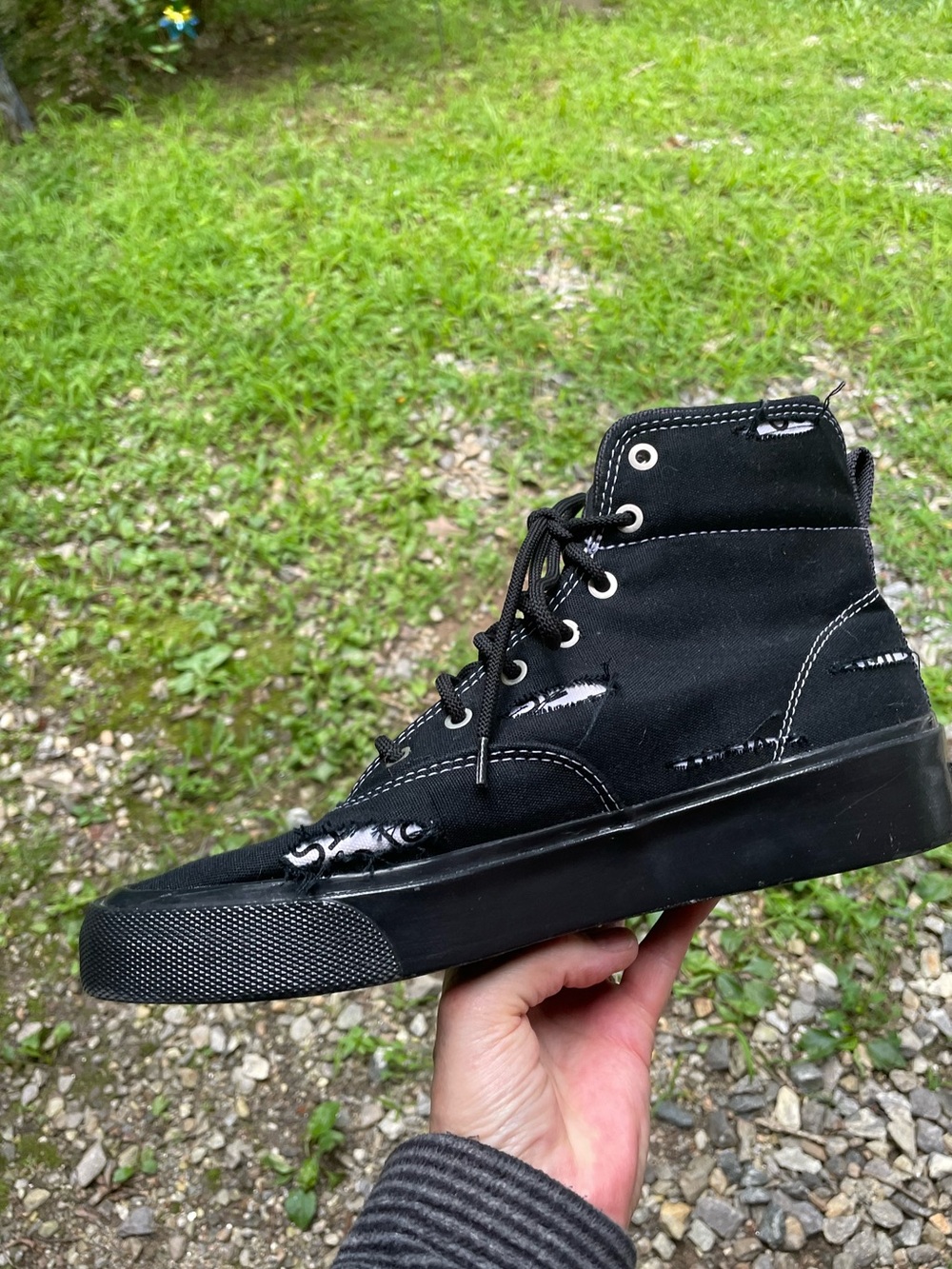 Converse X Kelly Oubre Jr. Skid Grip High Top ‘Chase the Drip’ Sneakers 10.5 - Picture 2 of 13